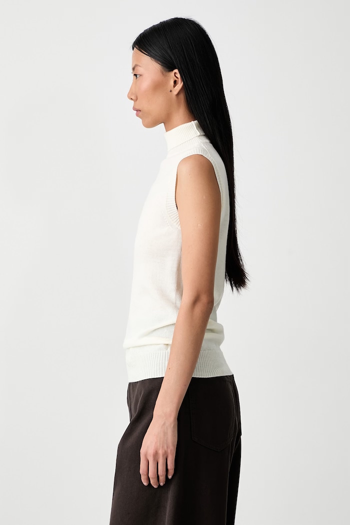Sportmax Eschimo Women's wool vest beige 2622366011600