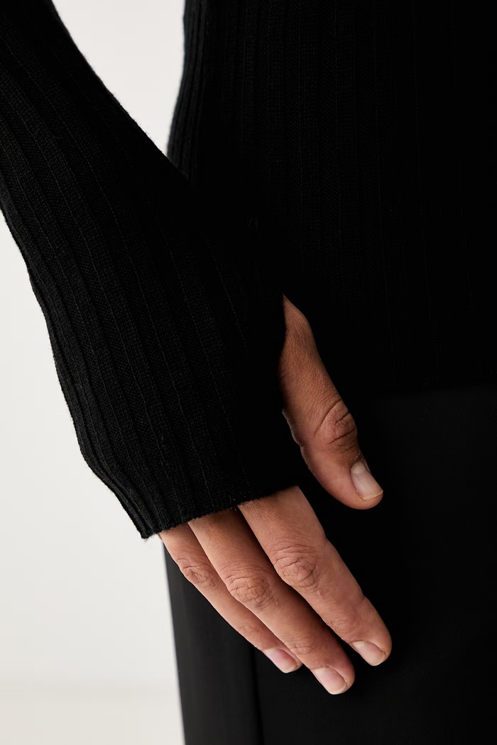 Pinko πουλόβερ γυναικείο μάλλινο 107834.A2Z6 μαύρο AW26