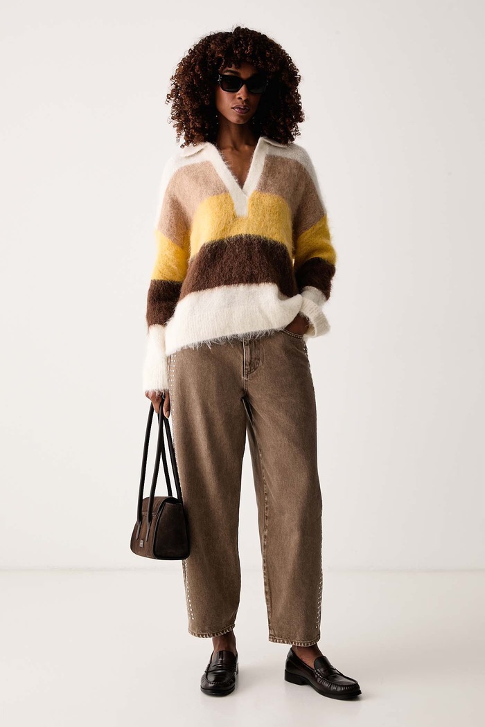 Pinko Pulover za žene s vunom 107860.A3P0 bež AW26
