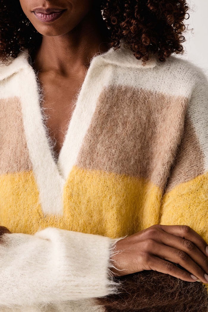Pulover za žene s vunom Pinko 107860.A3P0 bež