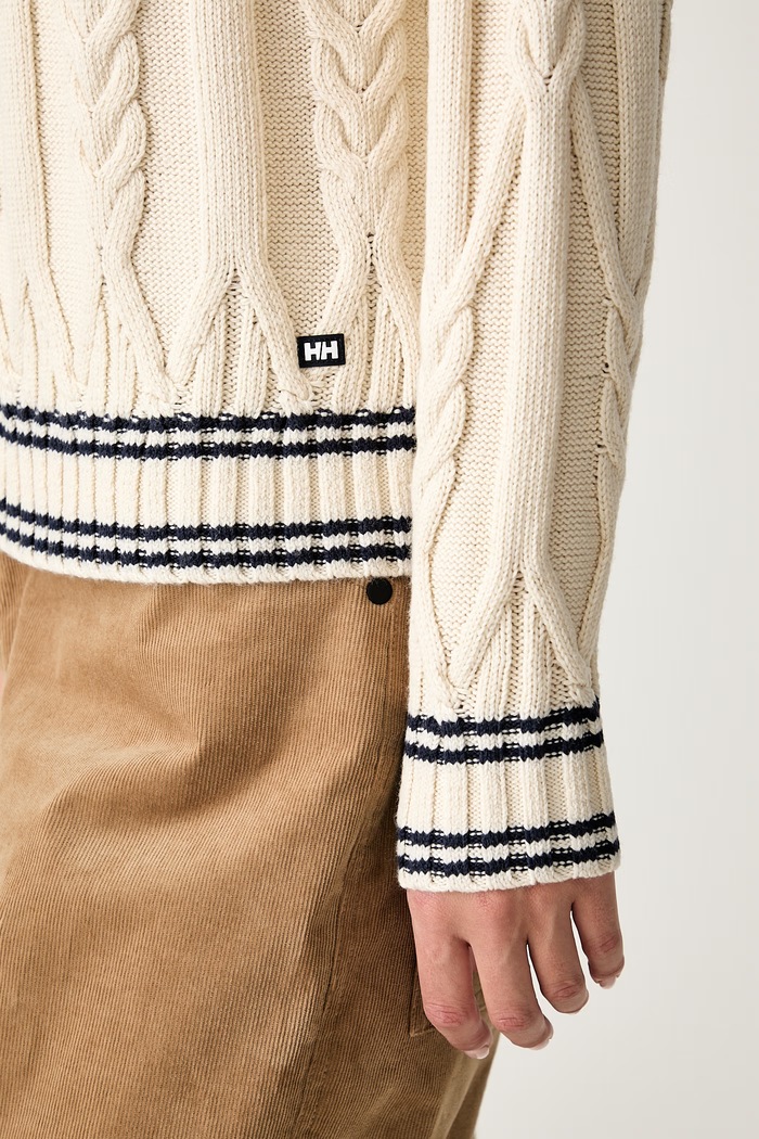 Helly Hansen sweter damski z wiskozą POSITANO 54564 beżowy