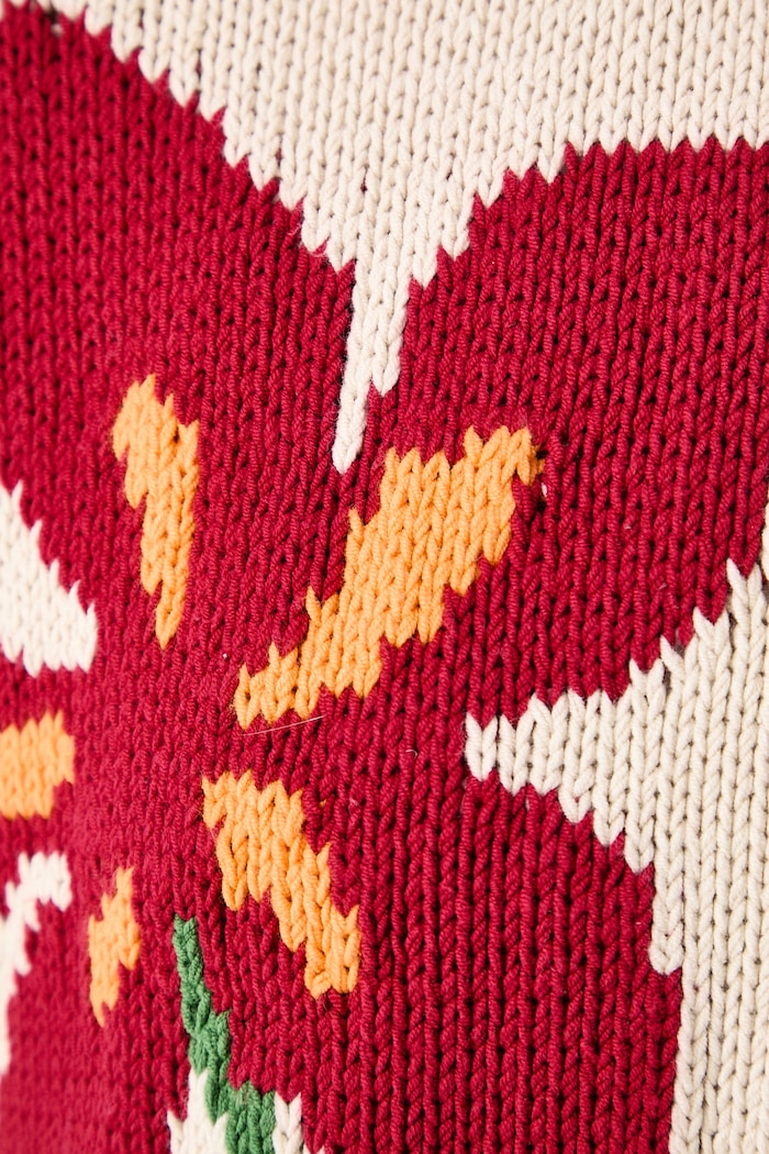 Sweter damski z bawełną Bloom Napapijri beżowy NP0A8AHTN5E1