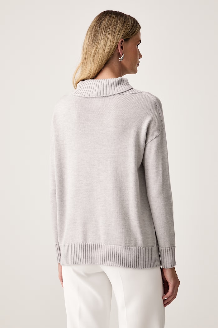 Ruházat MM by Max Mara Női gyapjú garbó MMLMEANDRO 2626366148600 szürke