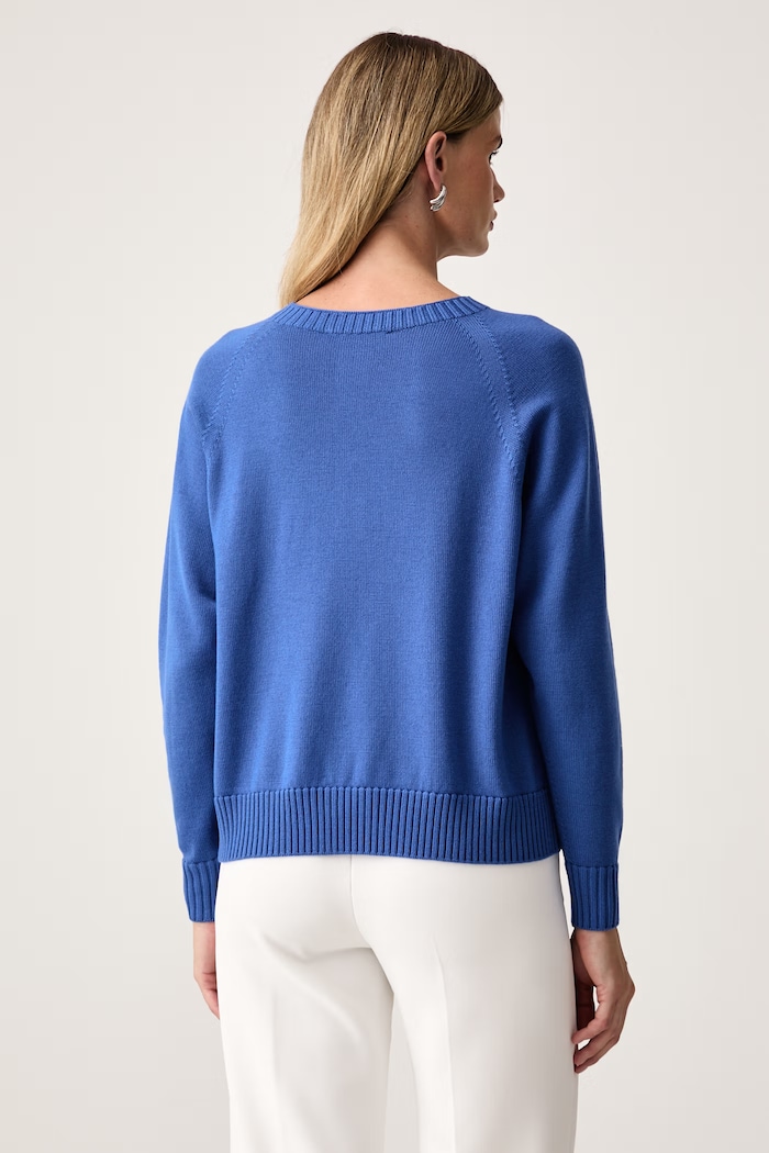 Дрехи MM by Max Mara пуловер дамски от вълна MMLVIRGOLA 2626366138600 син