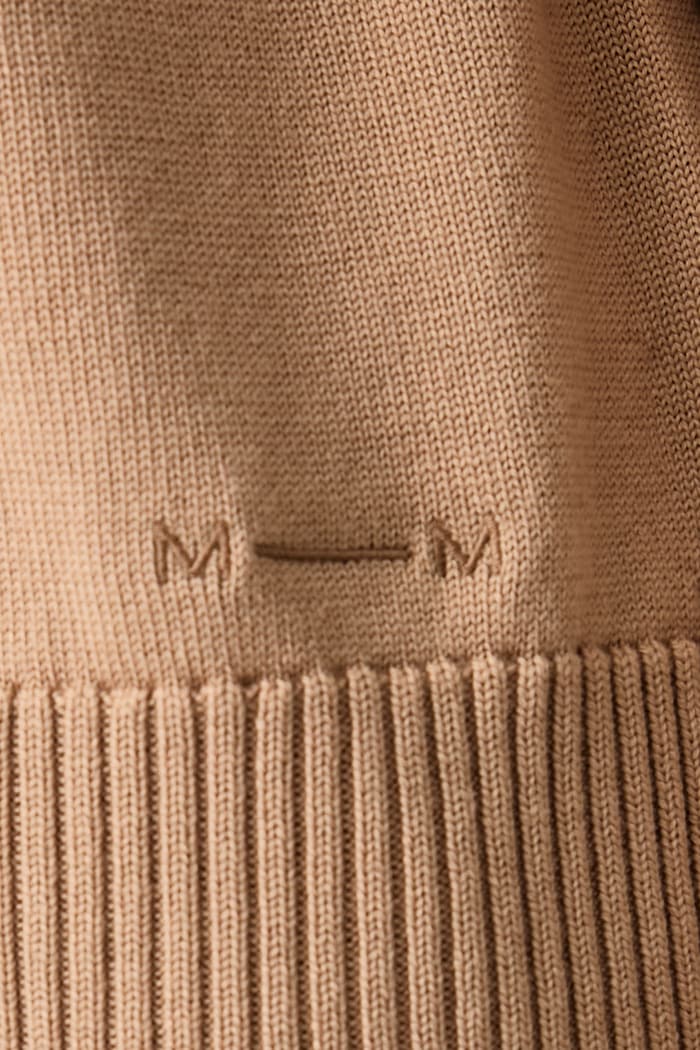 MM by Max Mara пуловер дамски от вълна MMLVIRGOLA 2626366138600 кафяв