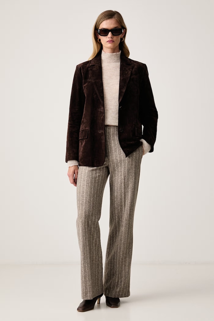 MM by Max Mara Светр жіночий з вовною MMLSTRANO 2626366098600 бежевий AW26