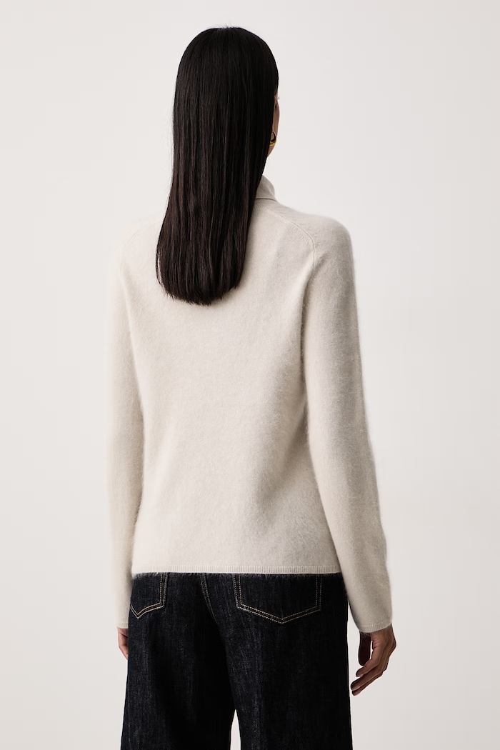 Ρούχα MM by Max Mara Πουλόβερ γυναικείο μάλλινο MMLCARIOCA 2626366068600 μπεζ