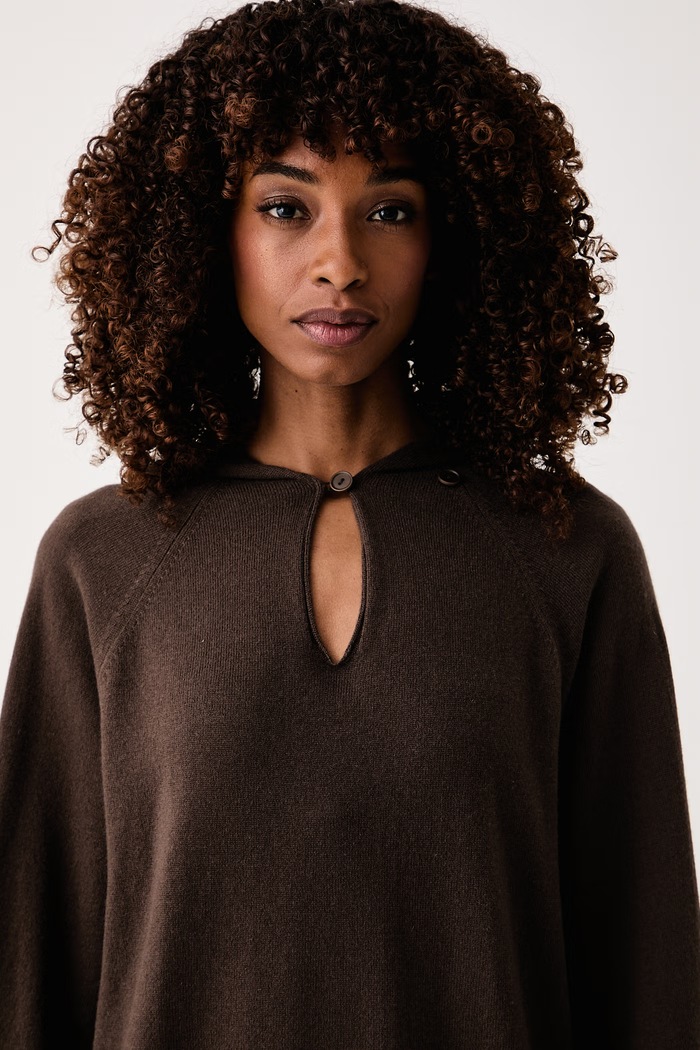 MM by Max Mara sweter damski wełniany MMLEGUALE brązowy 2626366018600