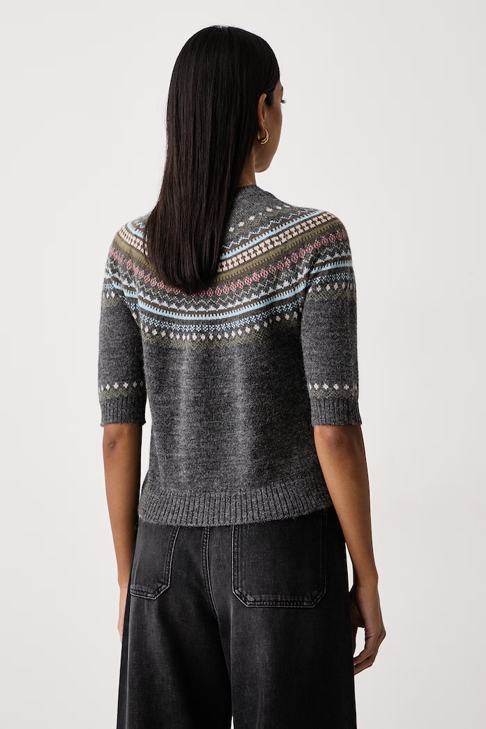 Odzież Weekend Max Mara Sweter damski z wełną WKDGALLO 2625366262600 szary