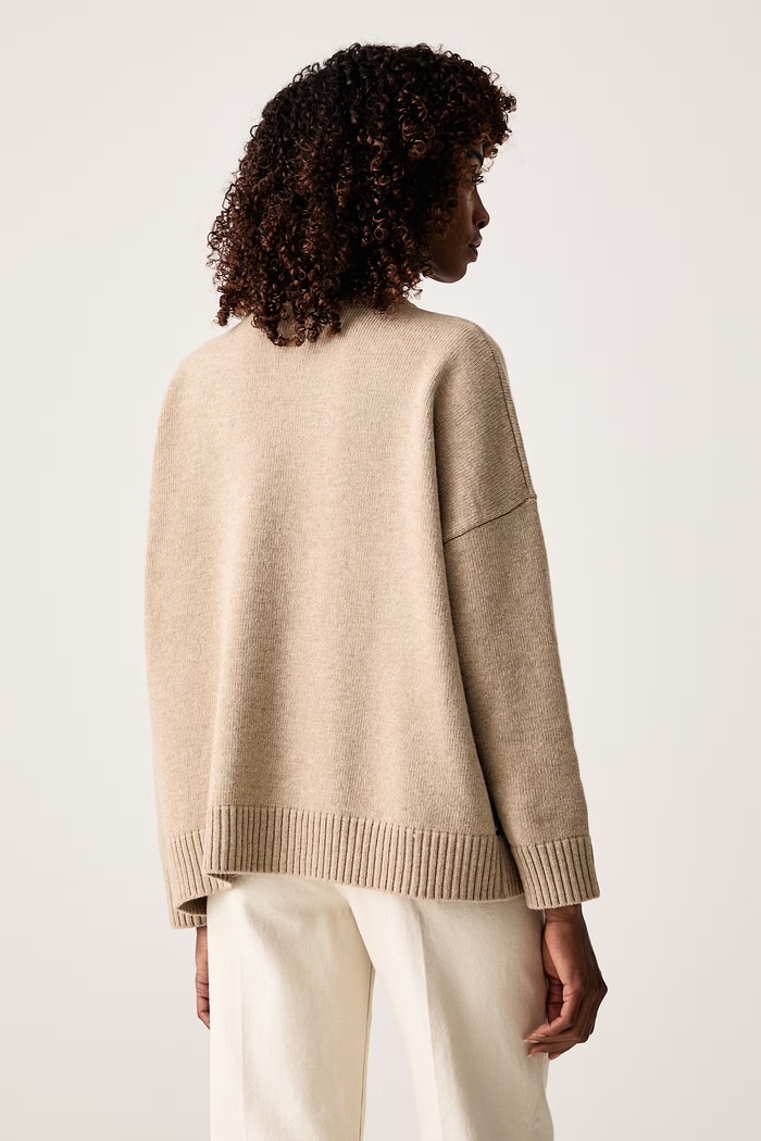 Ρούχα Weekend Max Mara Πουλόβερ γυναικείο μάλλινο WKDPAVIDI 2625366232600 μπεζ