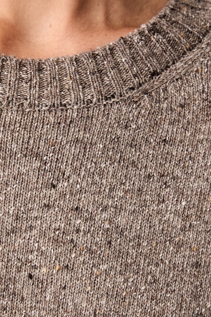 Weekend Max Mara sweter damski z wełną WKDPALCHI brązowy 2625366192600