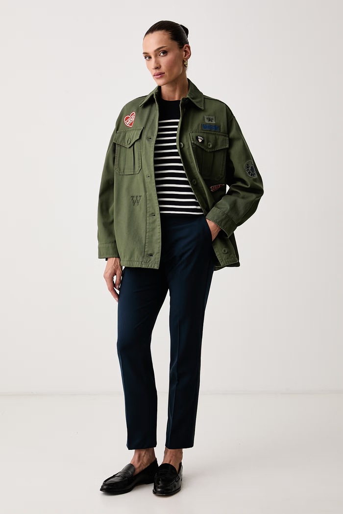 Weekend Max Mara Sweter damski z dodatkiem jedwabiu WKDSICILIA 2625366102600 granatowy AW26
