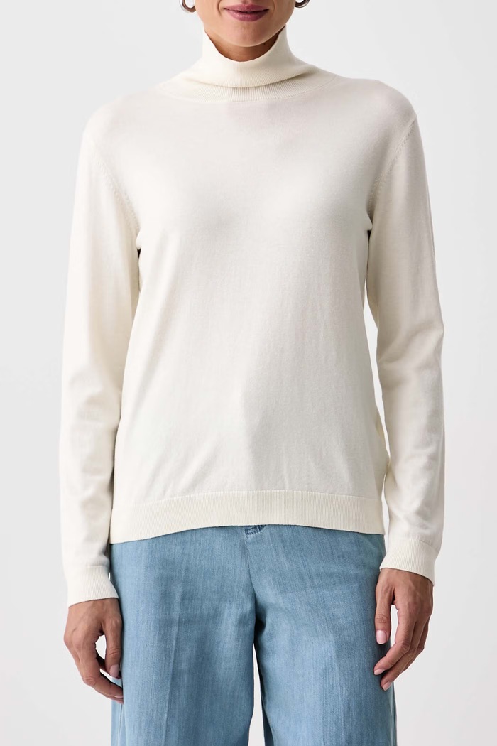 Rolák dámský s příměsí hedvábí WKDKIKU Weekend Max Mara 2625366092600 béžová