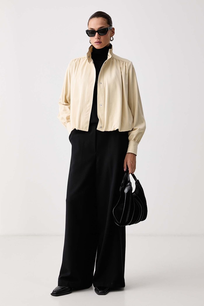 Weekend Max Mara Rolák dámský s příměsí hedvábí WKDKIKU 2625366092600 černá AW26