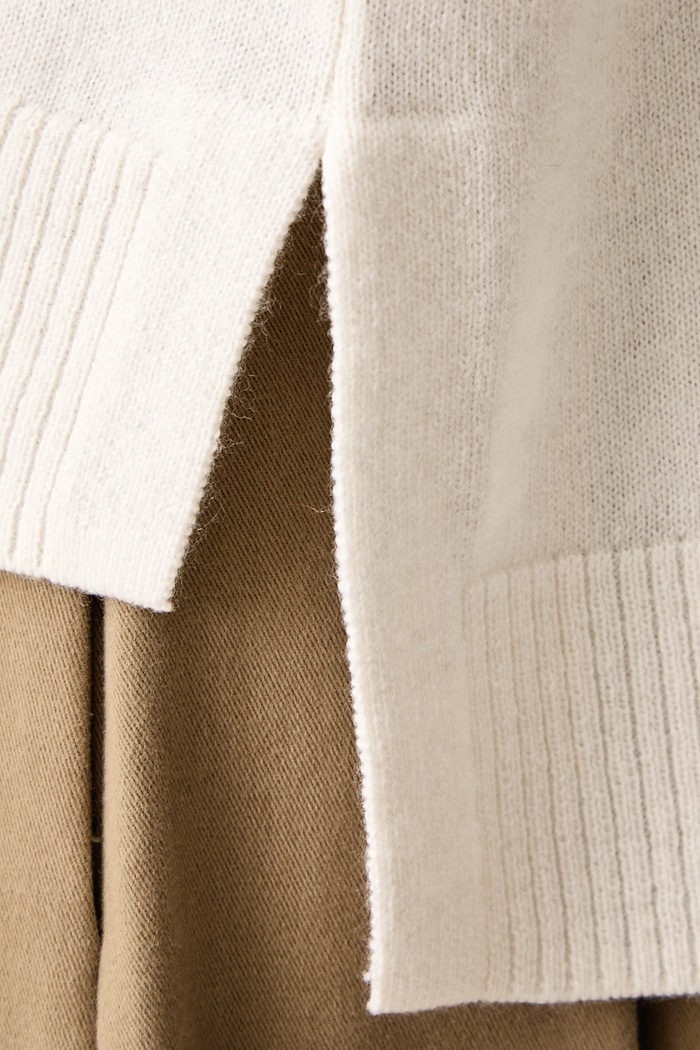 Sweter damski wełniany WKDZARINA Weekend Max Mara beżowy 2625366082600