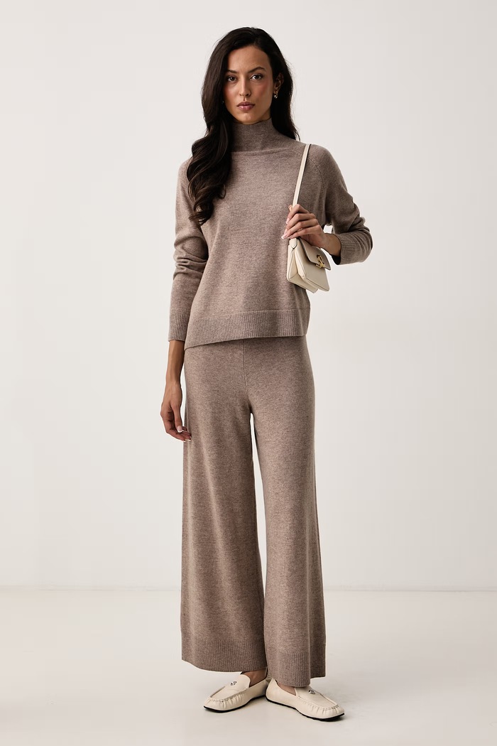 Weekend Max Mara Sweter damski wełniany WKDZARINA 2625366082600 beżowy AW26