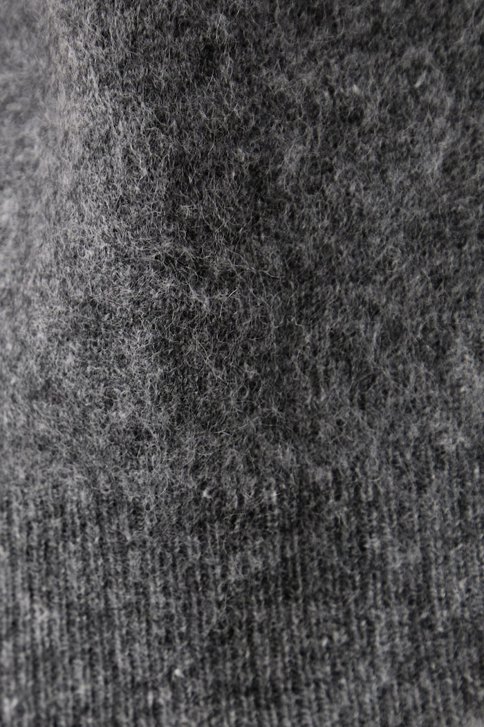 Sweter damski wełniany WKDECO Weekend Max Mara szary 2625366072600