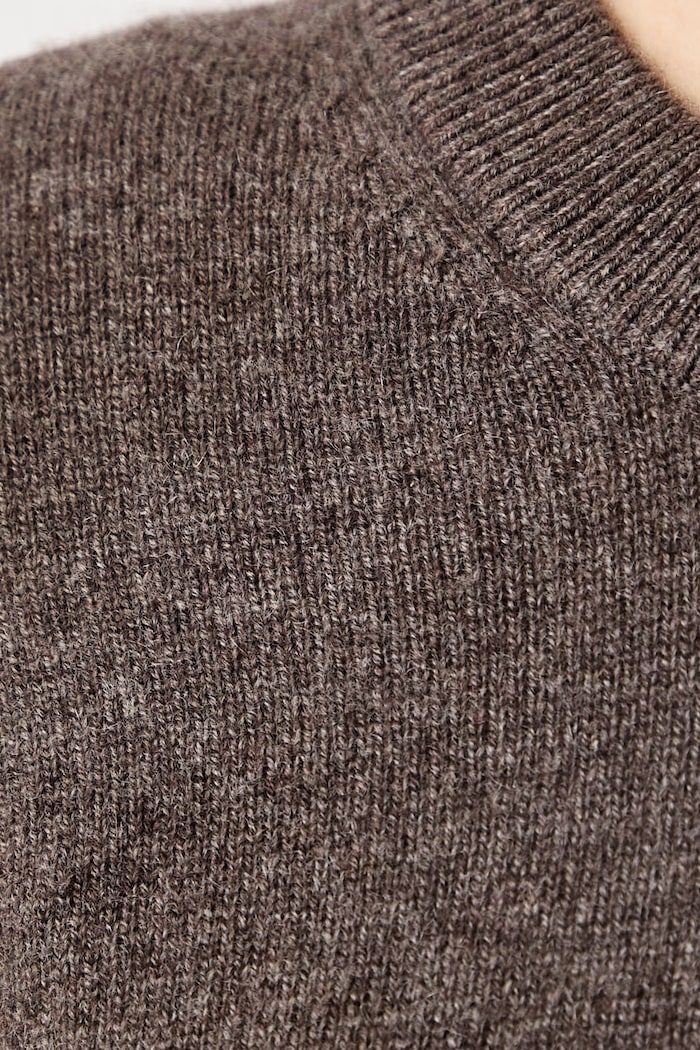 Пуловер дамски от кашмир WKDDETTO Weekend Max Mara кафяв 2625366022600