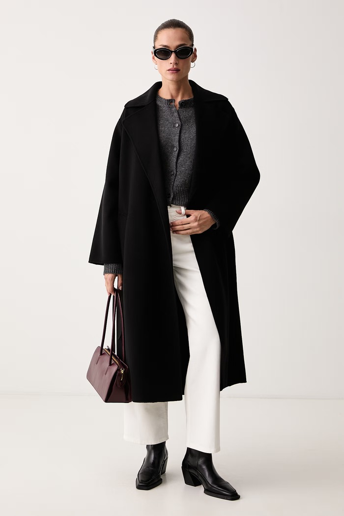 Weekend Max Mara Kardigan damski wełniany WKDOMBROSA 2625346062600 szary AW26