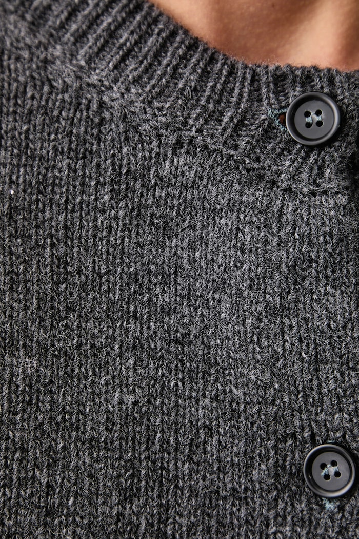 Kardigan damski wełniany WKDOMBROSA Weekend Max Mara szary 2625346062600