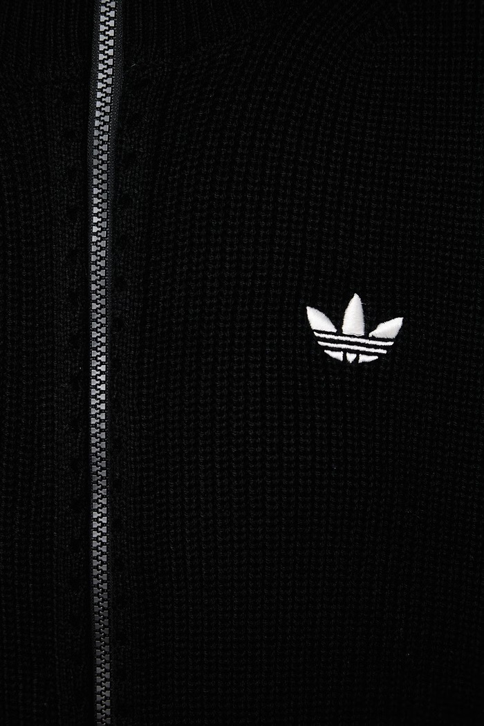 adidas Originals Firebird Chunky Knit sweter rozpinany z wełną merino damski KQ5834