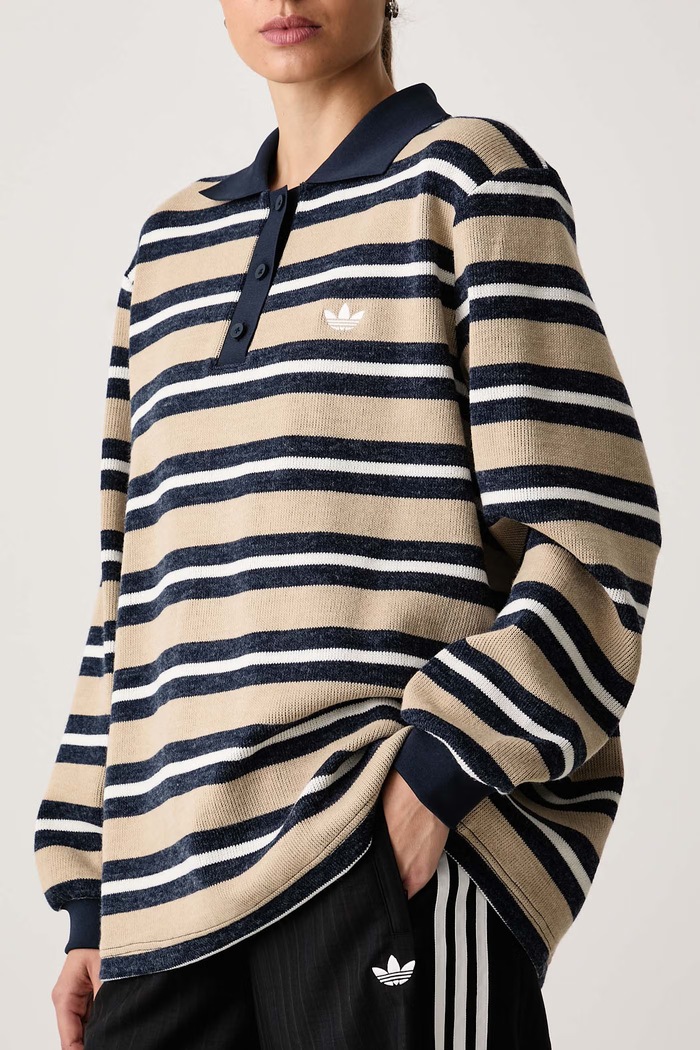Pulover pentru femei Advanced Archive adidas Originals LG3946 bej