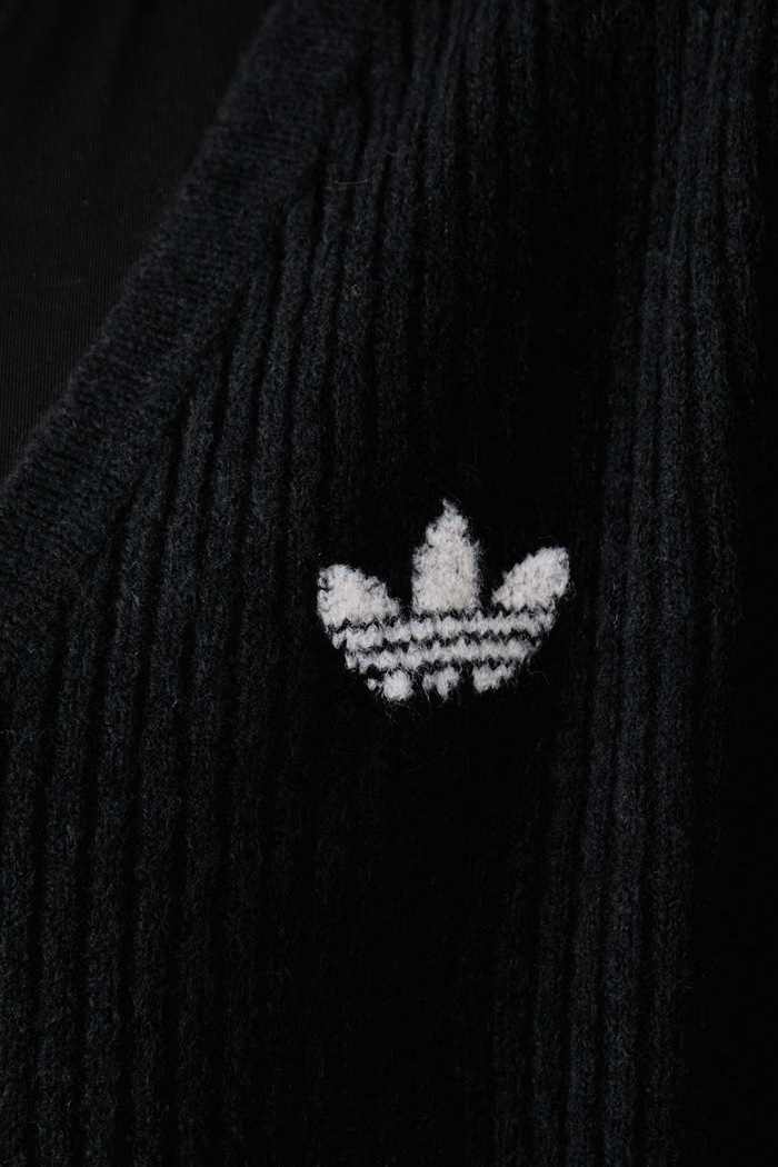 Pulover pentru femei cu amestec de lână Adiluna Season 2 x Jennie adidas Originals negru LD8933