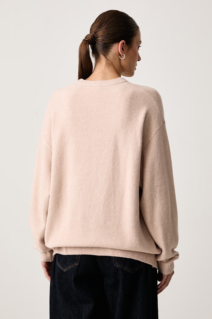 Odzież adidas Originals Sweter damski ATHL Dept KT8316 beżowy