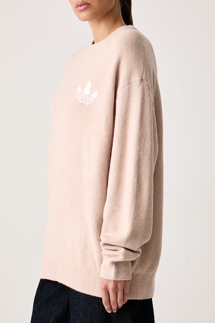 Sweter damski ATHL Dept adidas Originals KT8316 beżowy