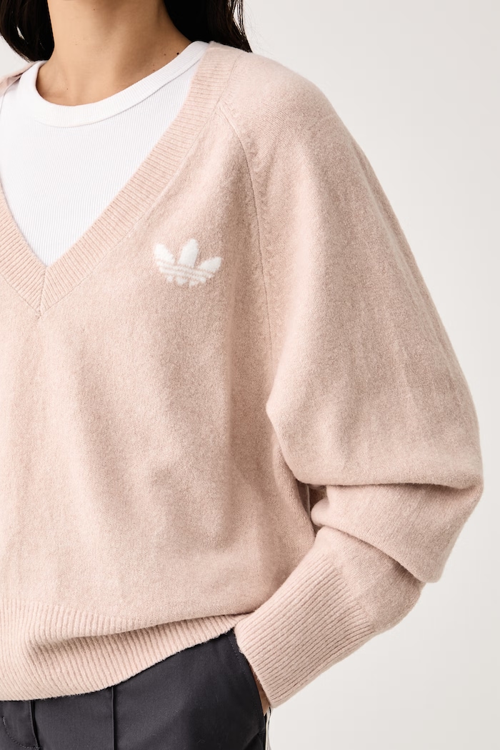 Pulover pentru femei Essentials Knit adidas Originals KR9175 bej