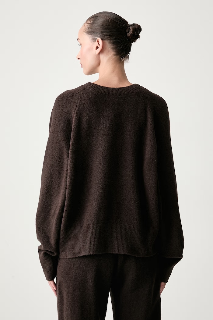 Odzież adidas Originals Sweter damski Essentials Knit IA4444 brązowy