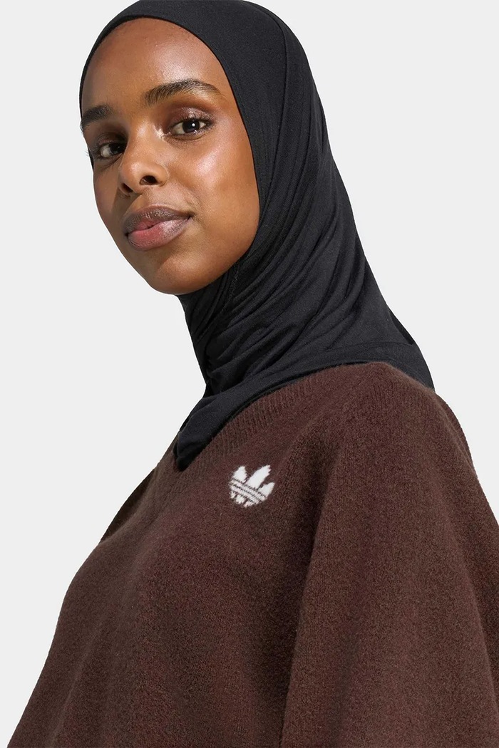 Sweter damski Essentials Knit adidas Originals IA4444 brązowy
