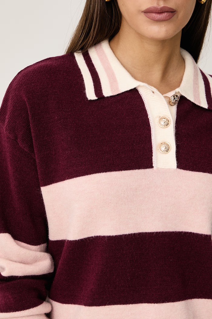 Sweter damski Morgan MRUBY bordowy