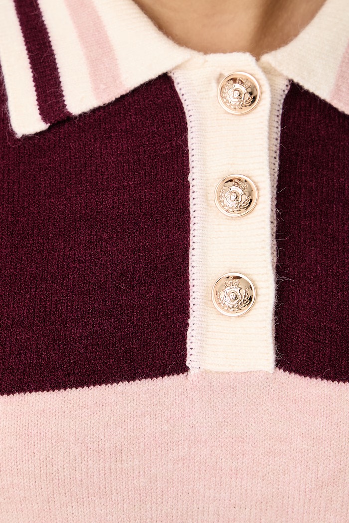 Sweter damski Morgan bordowy MRUBY
