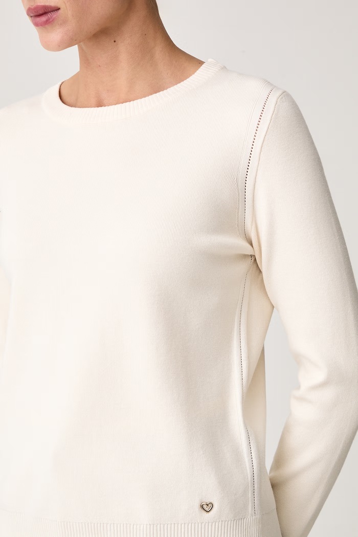 Sweter damski z wiskozą Morgan MJACKY beżowy