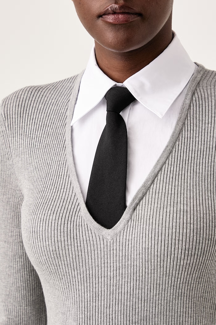 Sweter damski Morgan szary MCRAVAT