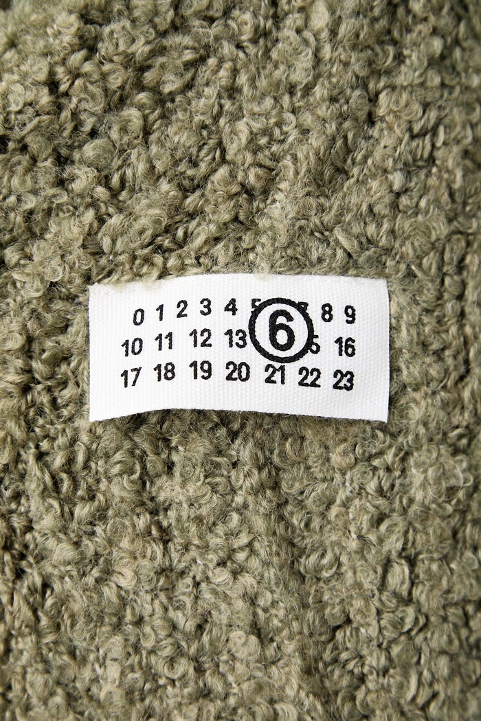 MM6 Maison Margiela Sweter damski z dodatkiem wełny S62HL0055.M13342