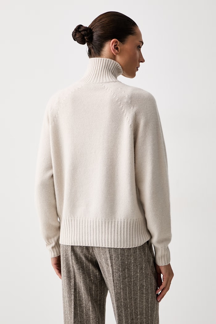 Odzież Seventy Venezia golf damski kaszmirowy MT4161.900357 beżowy
