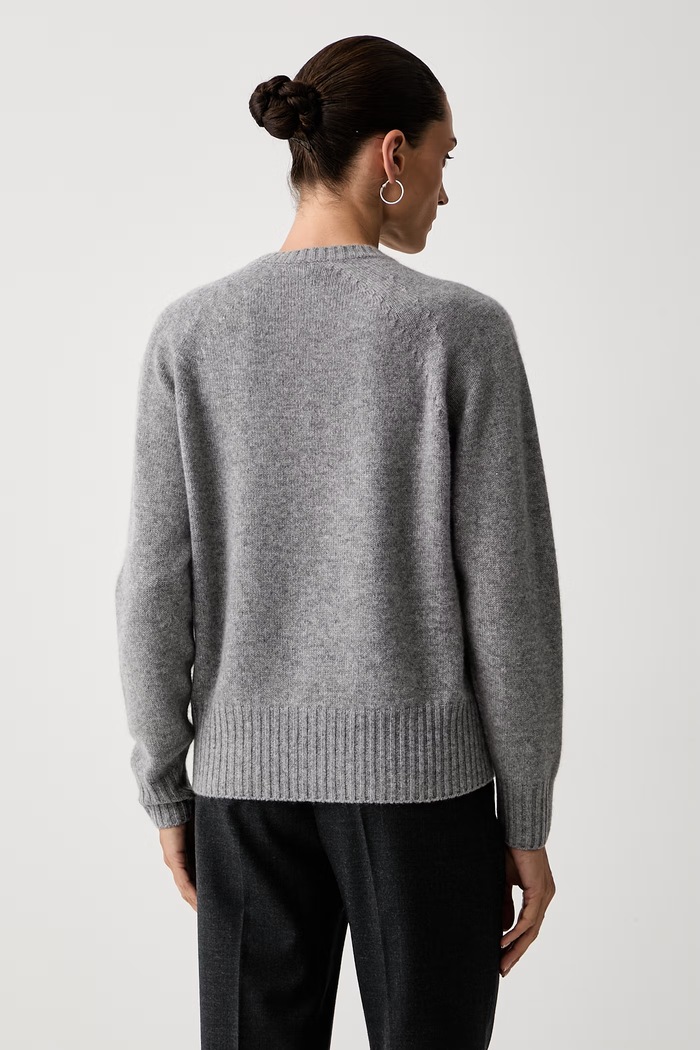 Odzież Seventy Venezia sweter damski kaszmirowy MT4162.900357 szary