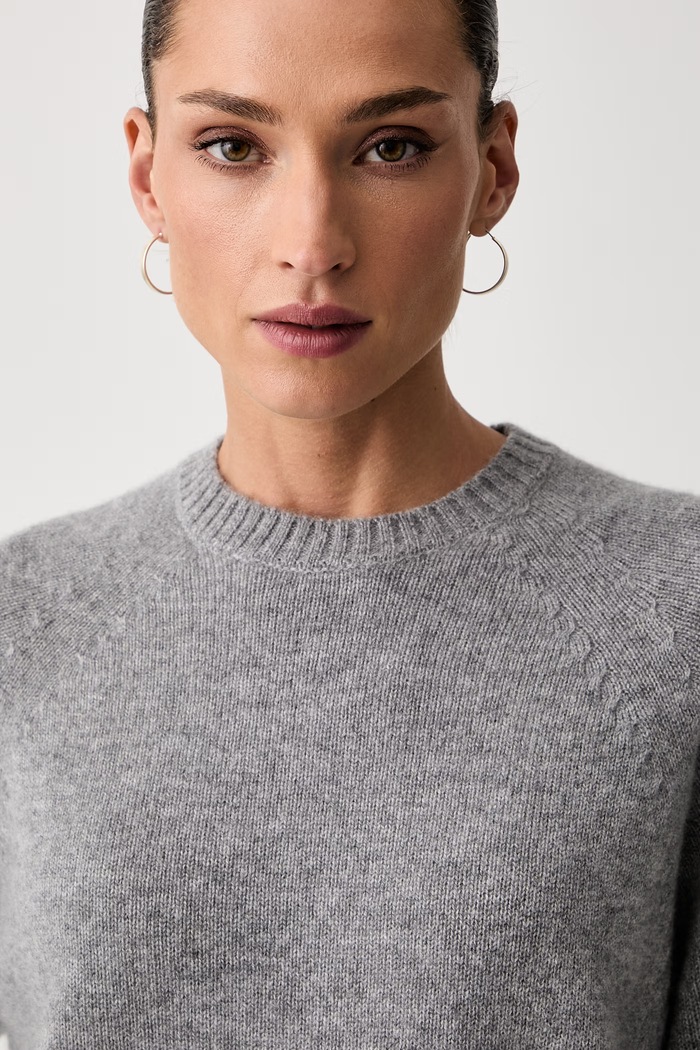 Seventy Venezia sweter damski kaszmirowy szary MT4162.900357
