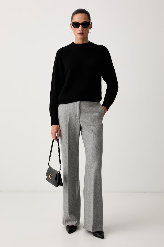 Seventy Venezia sweter damski kaszmirowy MT4162.900357 czarny AW26