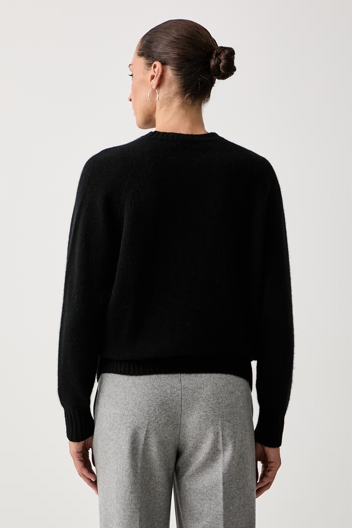 Odzież Seventy Venezia sweter damski kaszmirowy MT4162.900357 czarny