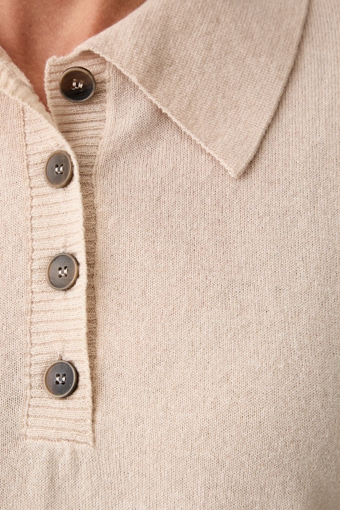 Seventy Venezia sweter damski z wełną MT4271.910805 beżowy