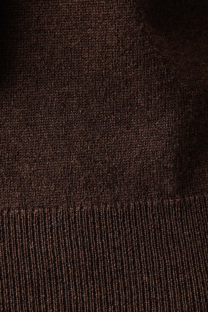 Sweter damski wełniany Seventy Venezia brązowy MT4233.900331