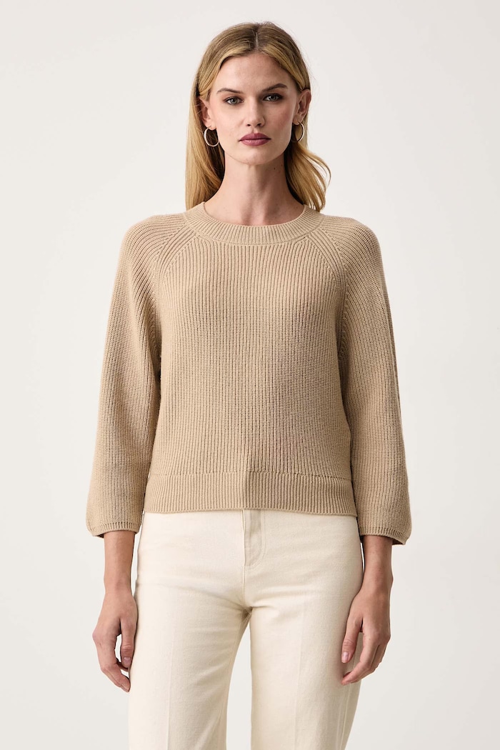 Seventy Venezia Sweter damski wełniany beżowy MT4212.900331