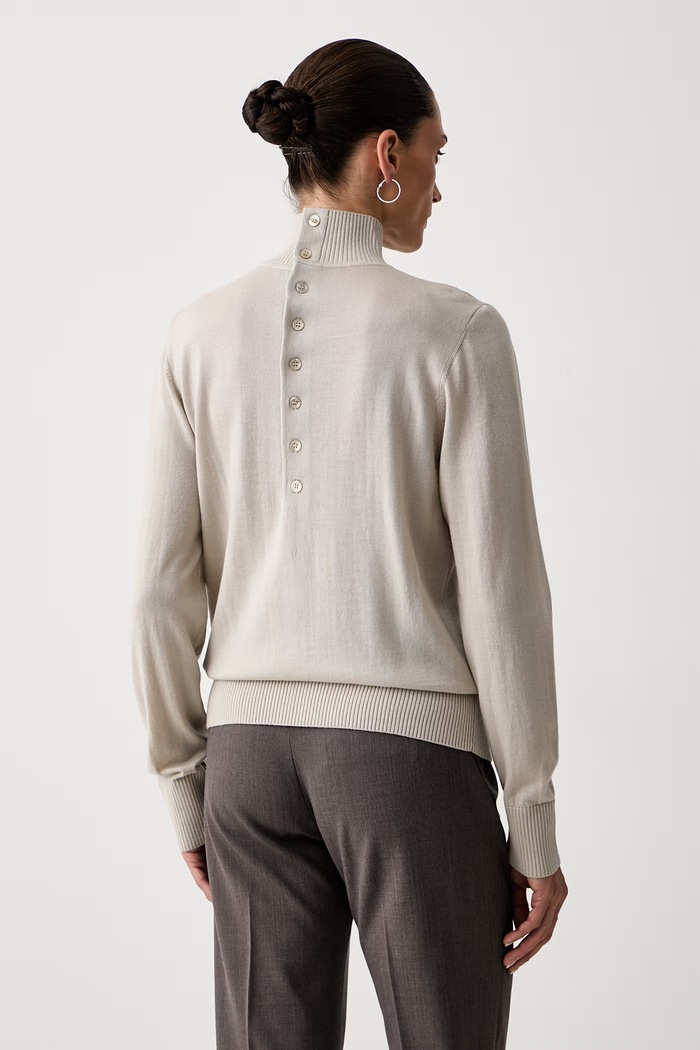 Odzież Seventy Venezia sweter damski wełniany MT4180.900330 beżowy