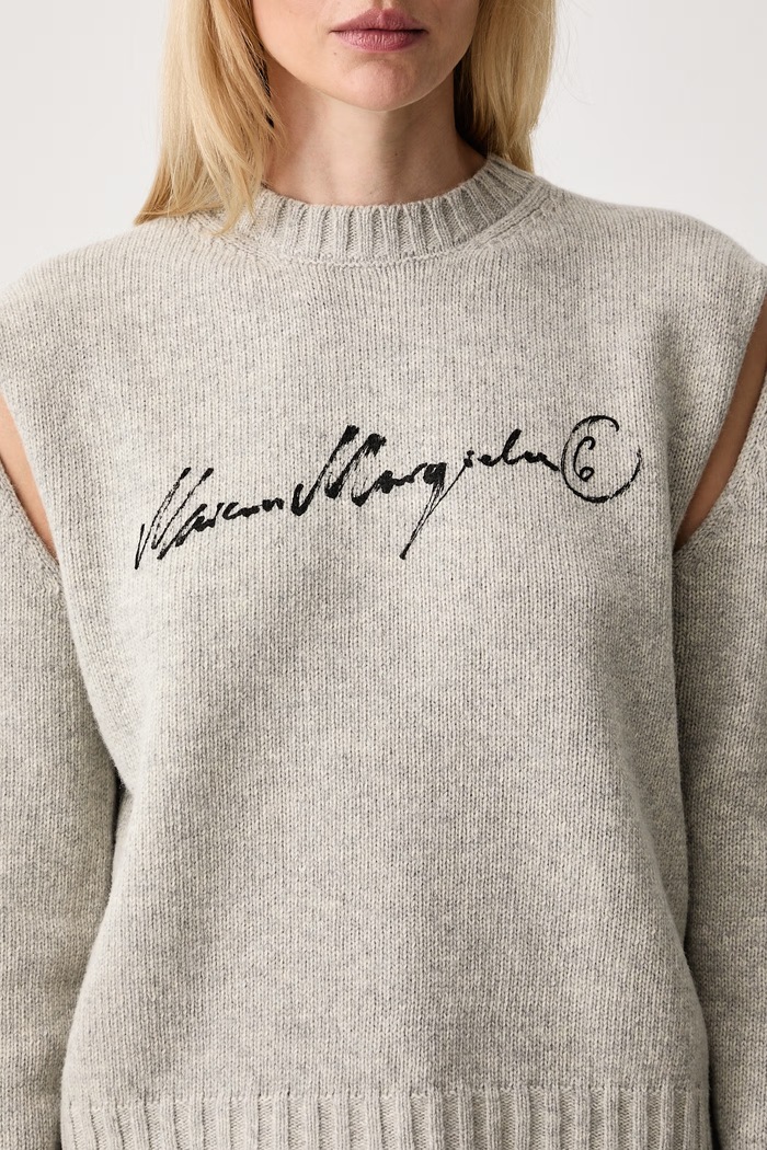 MM6 Maison Margiela sweter damski z wełną S52HL0065.M13288