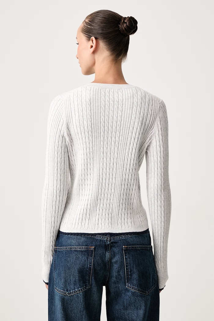 Oblečení Tommy Jeans Kardigan dámský DW0DW23458 šedá