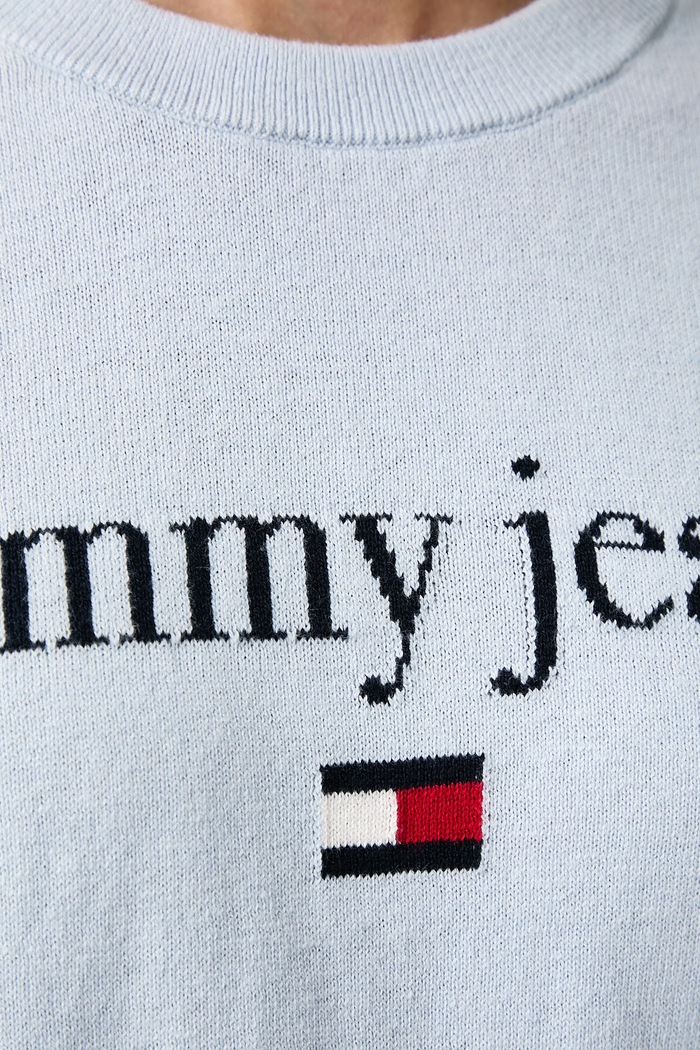 Tommy Jeans Sweter damski z dodatkiem wełny DW0DW23356