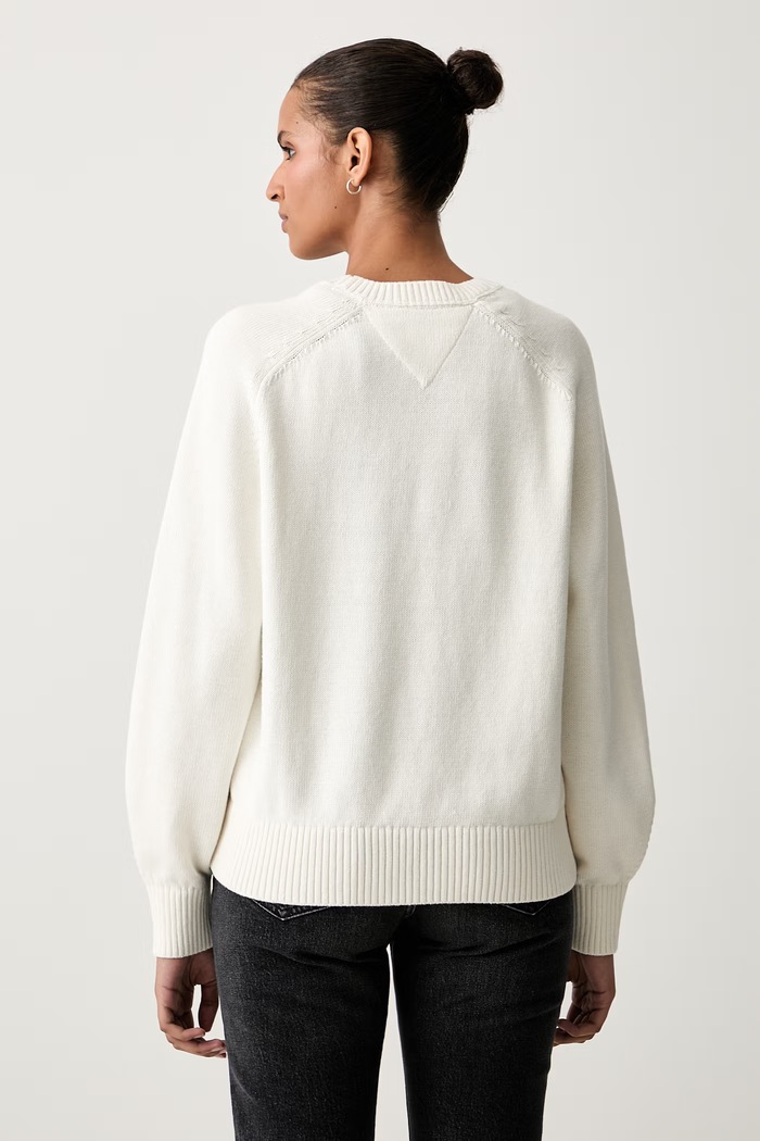 Odzież Tommy Jeans sweter damski z wełną DW0DW23450 beżowy